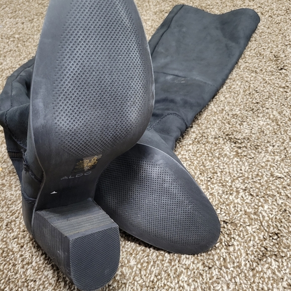 Aldo women black boots size 8.5 - Picture 6 of 7